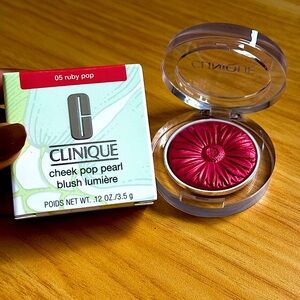 Clinique Cheek Pop Pearl Blush Lumière - Ruby Pop